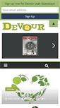 Mobile Screenshot of devourutah.com